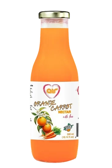Air Heart Orange & Carrot 300 ml bottle