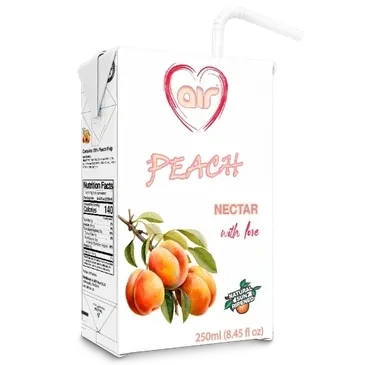 Air Heart Peach 250 ml tetra pack